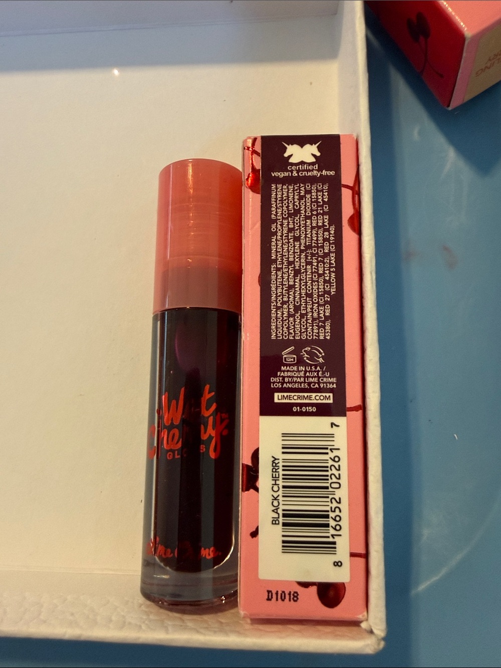 Lime Crime Wet Cherry Ultra-Gloss Lip Gloss Bundle - Picture 8 of 9